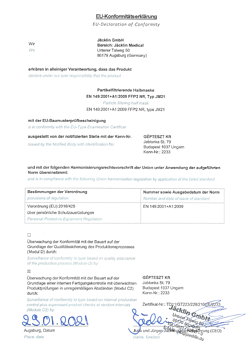 eu-konfirmitaetserklaerung-jm21 EU-Konfirmitätserklärung Jäcklin JM21 FFP2 Maske